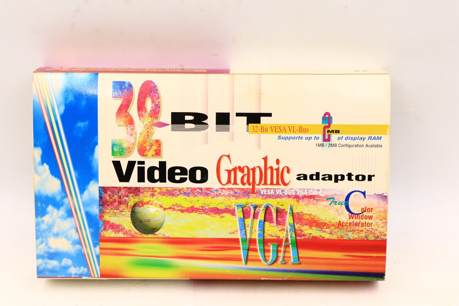 Cirrus Logic CLVGA542XVL/H Vesa VL-Bus 32-bit VGA Adapter Boxed Matching Serials