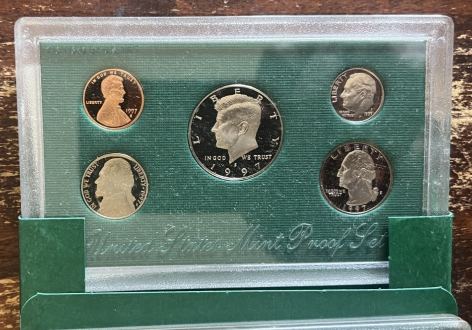 US Mint Proof Sets 1996 and 1997