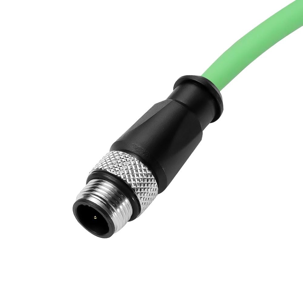 15M Ethernet Cable for Beckhoff ZK1090-3161 M8 A-Code 4 Pin M12 D-Code 4Pin SYNC