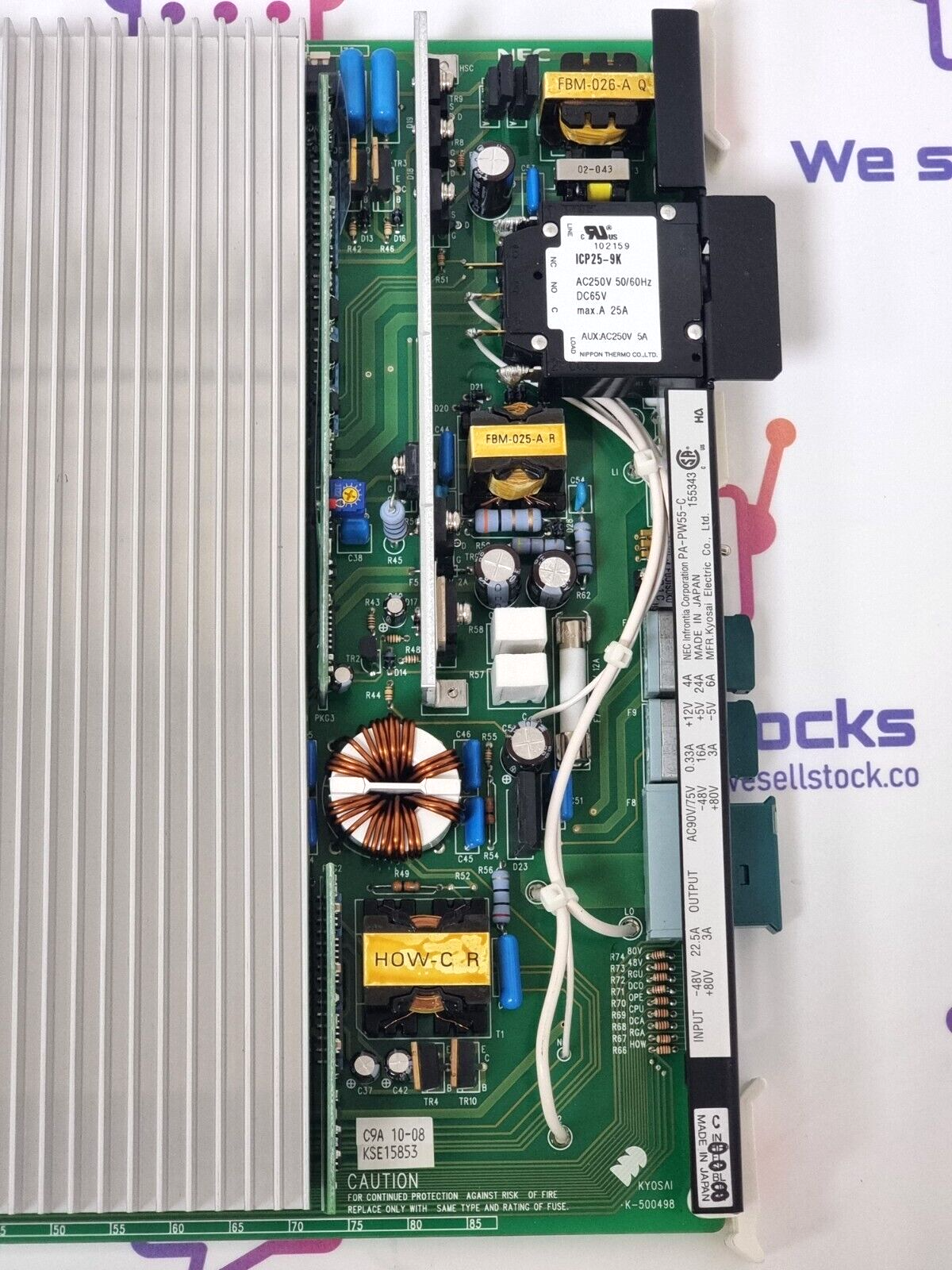 NEC PA-PW55-C Power Circuit Board