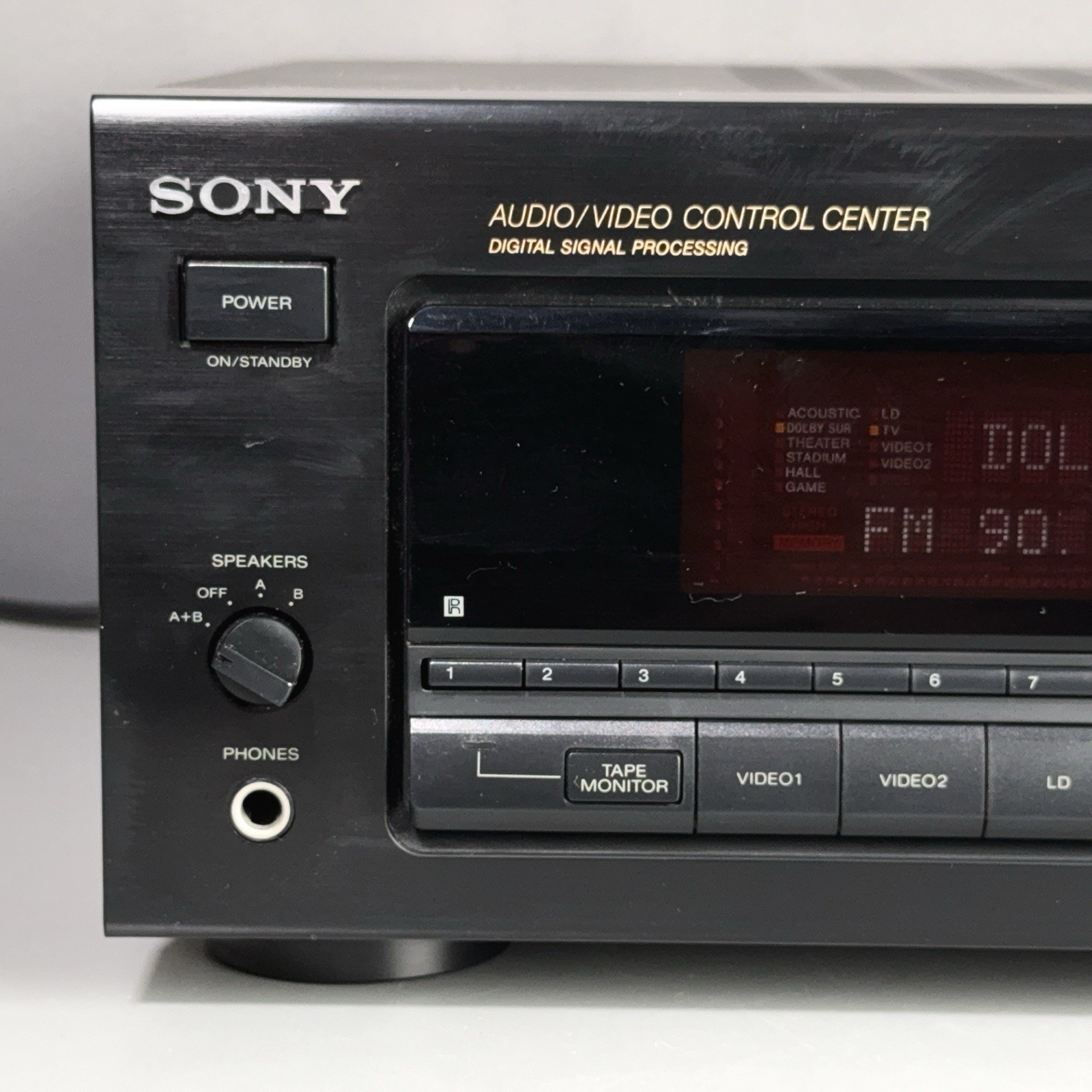 Sony STR-D865 Receiver Dolby Pro Logic Stereo & Remote Bundle
