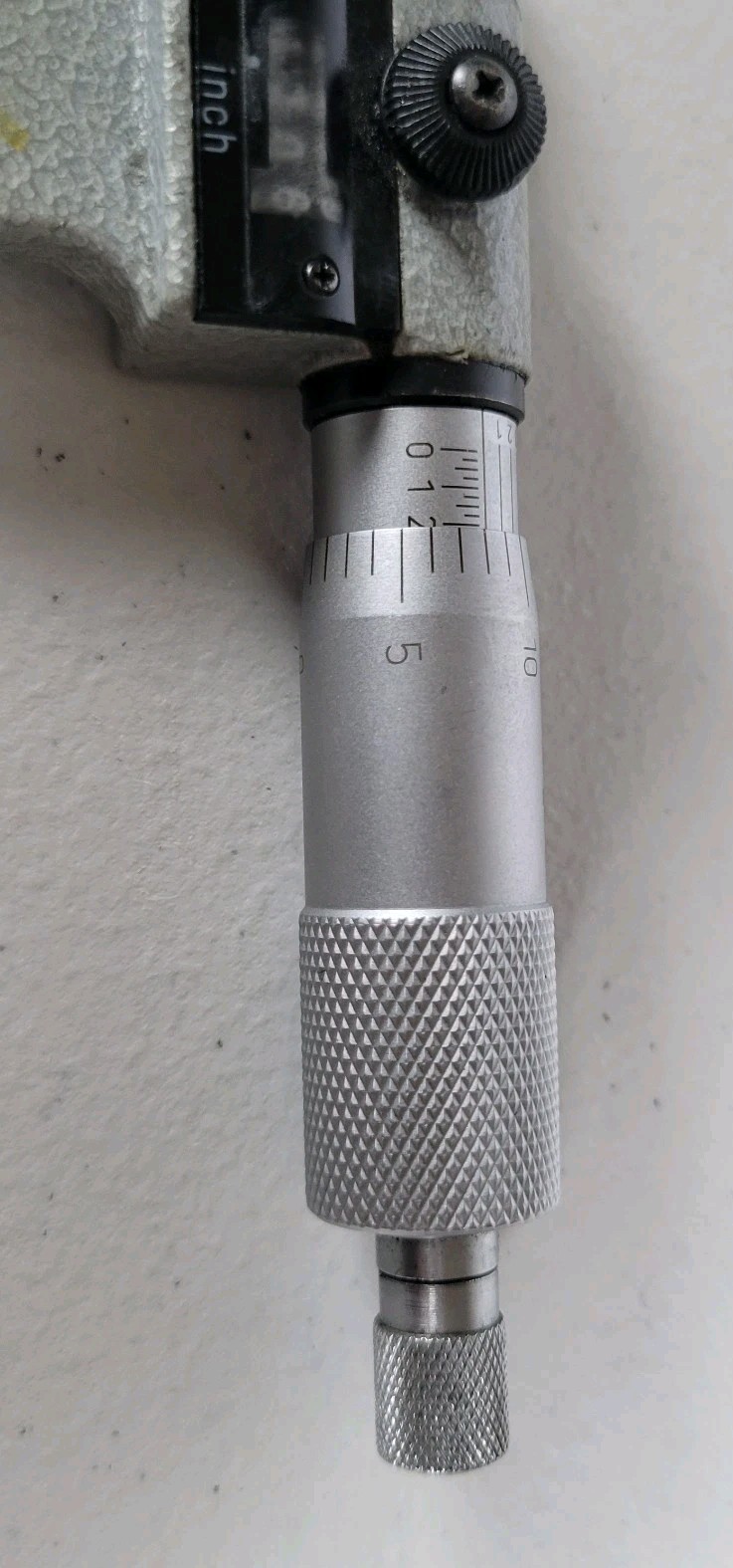 Fowler 1-2" Outside Digit Counter Micrometer 0.0001" Precision Tool