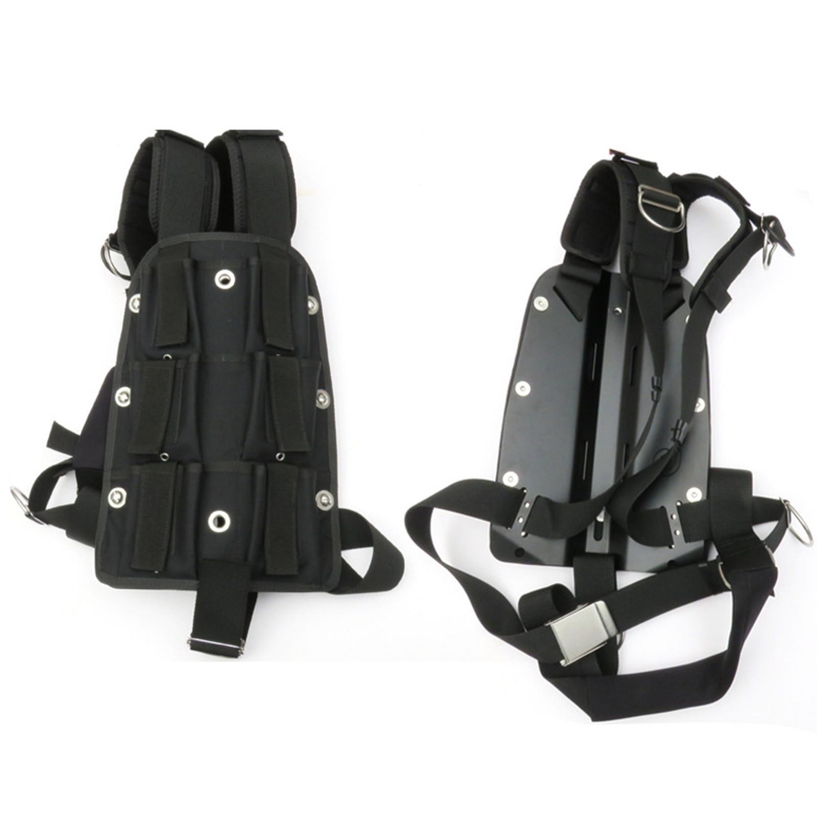 6kg Diving Backplate Harness Dive weight Training plate Dry