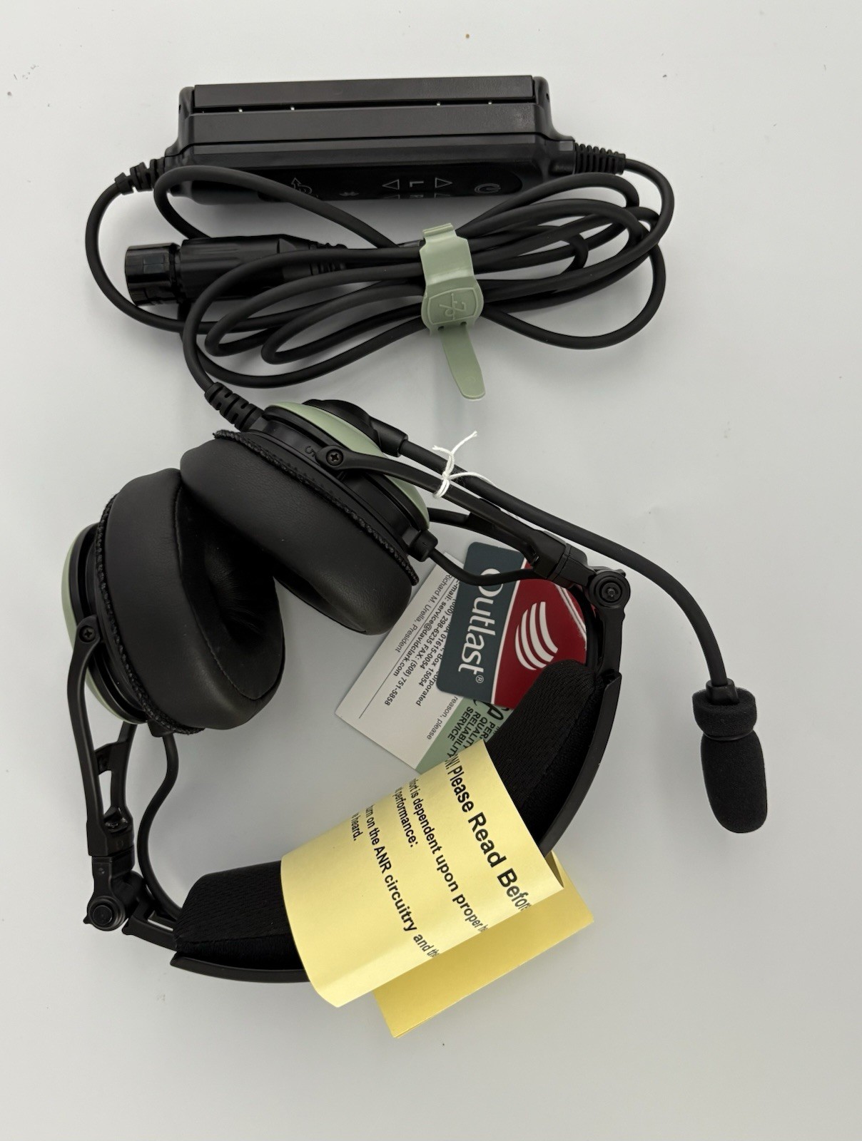 David Clark Pro-X2 ENC Headset  5 Pin XLR BLUETOOTH DC  for Airbus Aircrafts