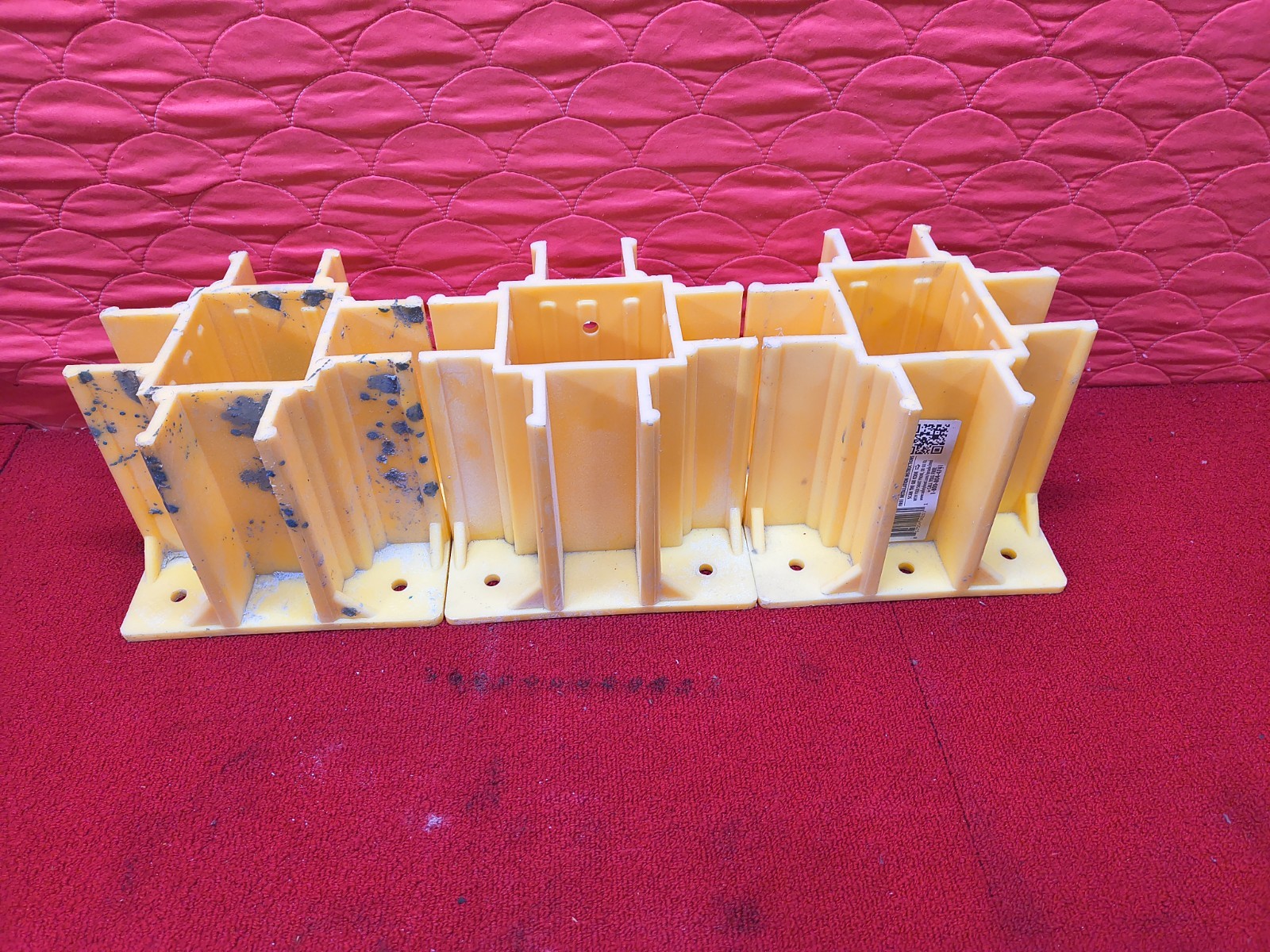 9 Used Safety Boot Guardrail System Good Condition