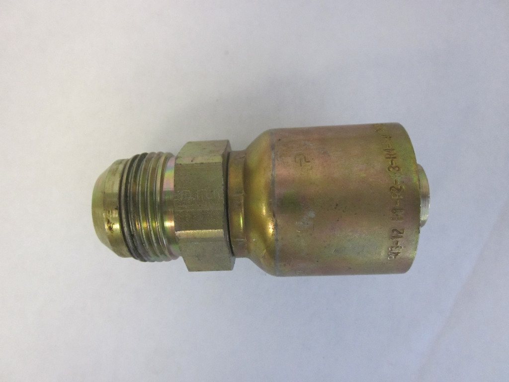 John Deere Fitting X10343-14-12 or 10343-14-12   (NEW)