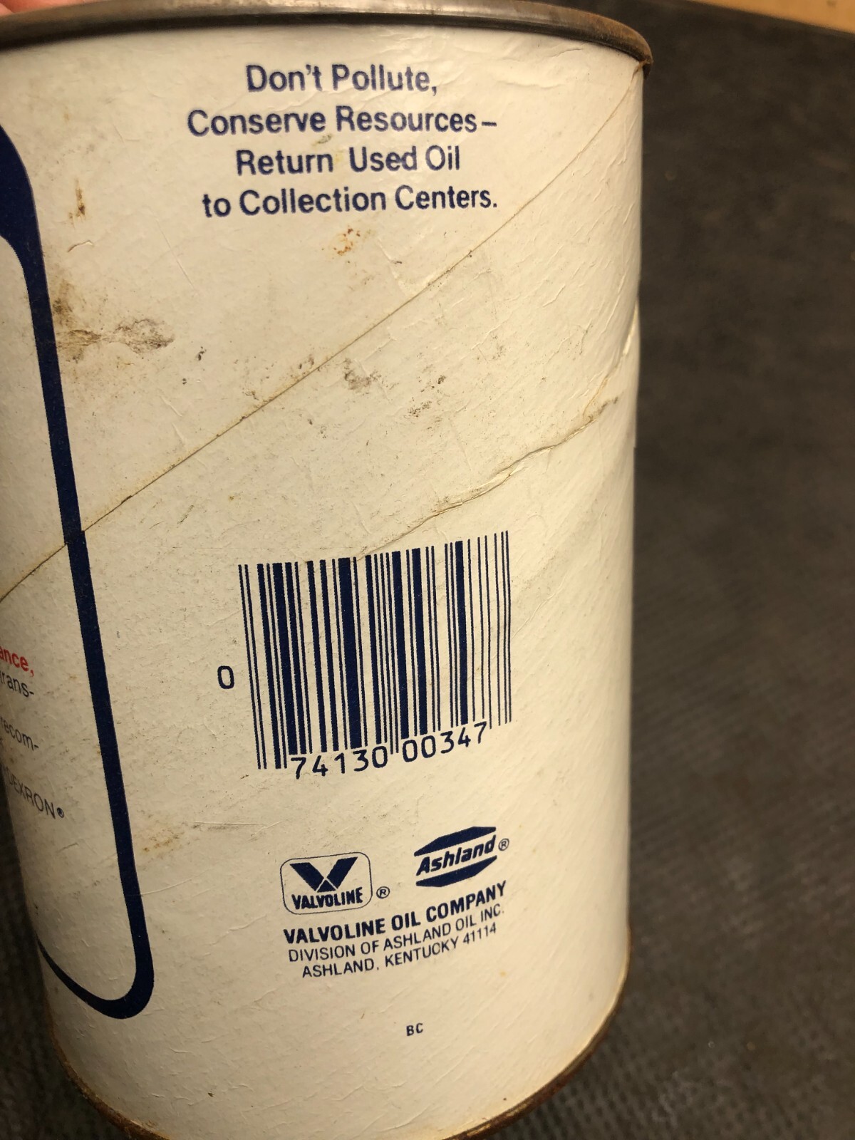 VALVOLINE AUTOMATIC TRANSMISSION FLUID DEXRON II (1 U.S. QUART) FULL CAN