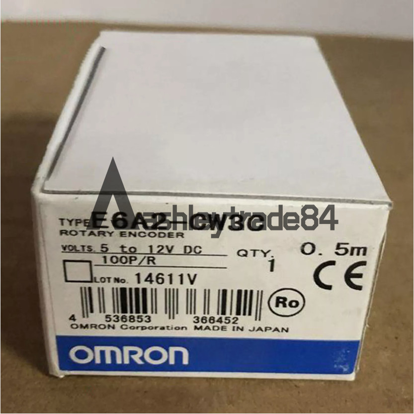 ONE OMRON rotary encoder E6A2-CW3C 100P/R NEW In Box