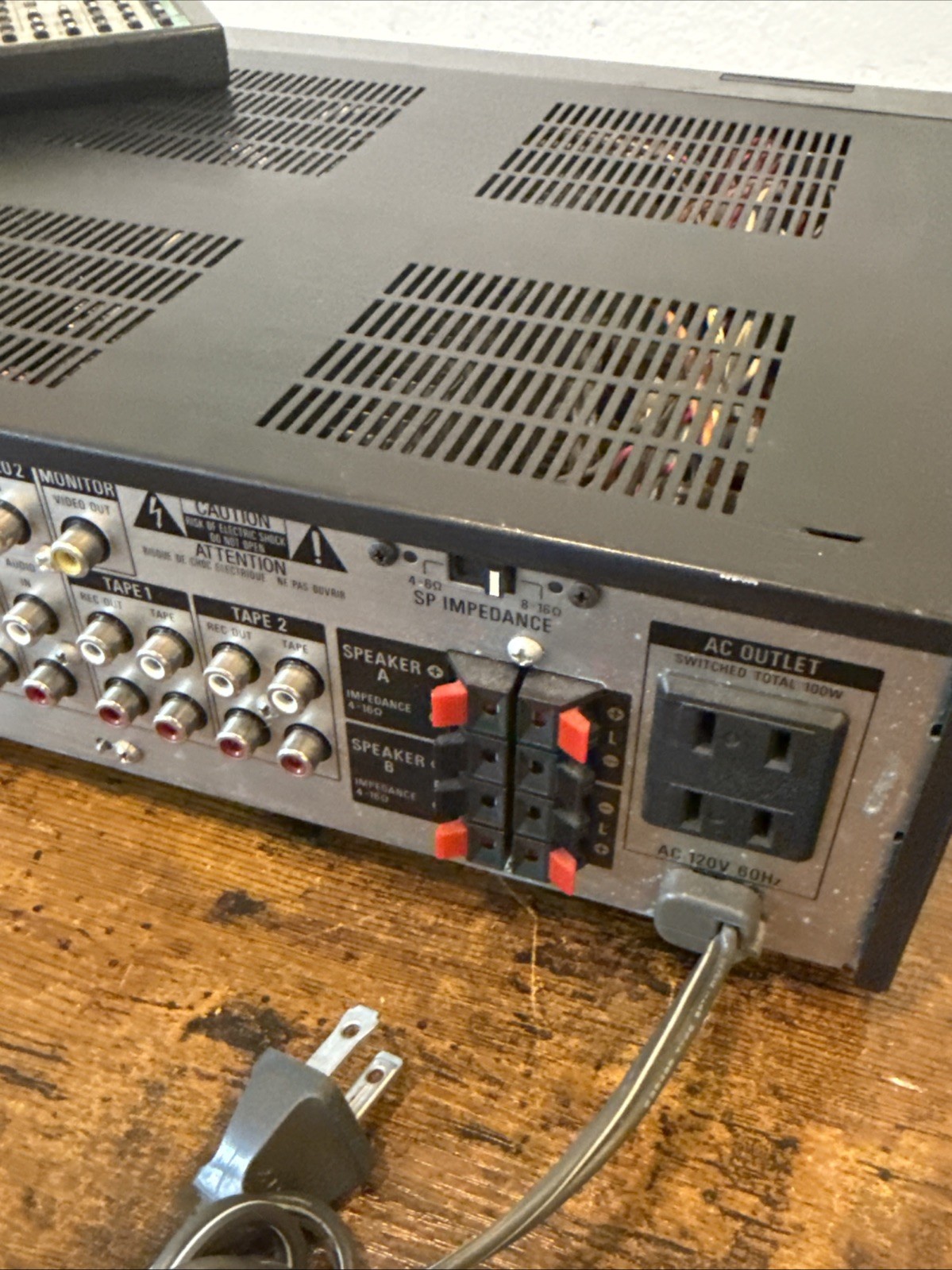 Sony STR‑AV460 Stereo Receiver — W / Remote Bundle Excellent EUC — Fully Tested