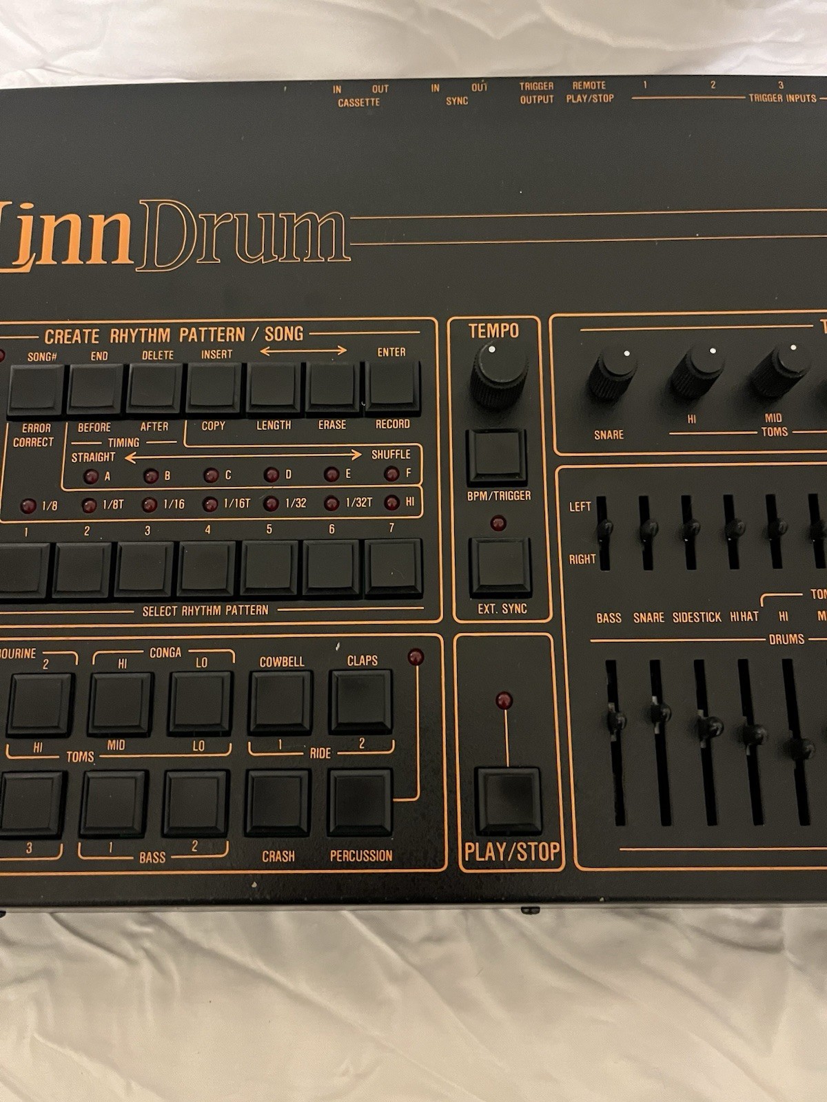 Linn Electronics Linndrum LM-2 Rare Vintage Drum Machine Synthesizer Working
