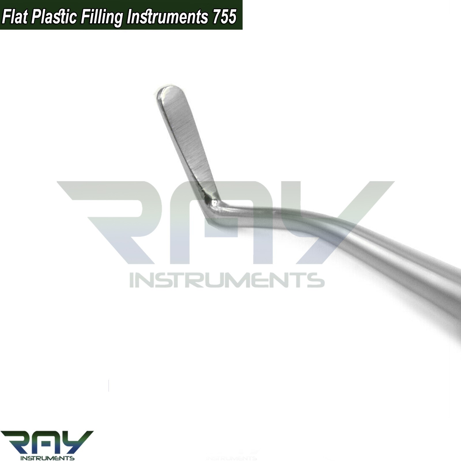 5 Pcs Dental Flat Plastic Composite Filling Instruments 755 Restorative Tools