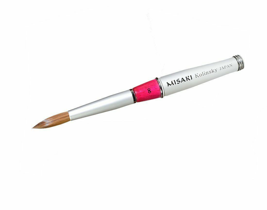 MISAKI - Kolinsky Acrylic Nail Brush Original ROUND - Choose size