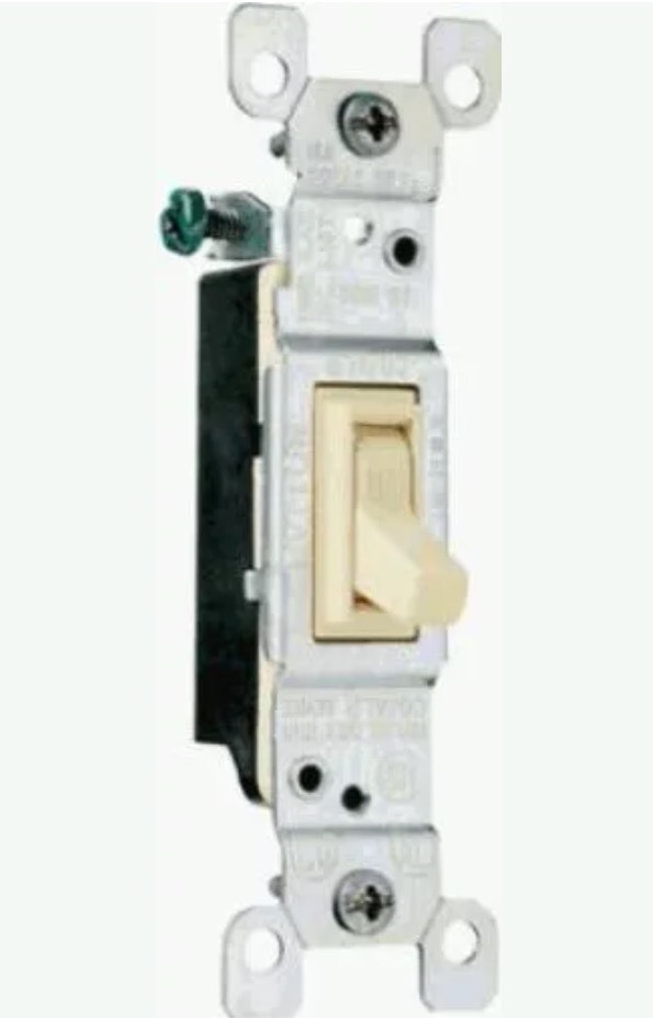 (LOT OF 2) Pass & Seymour 660IGCACC20 Grounded Copper Single Pole Toggle Switch