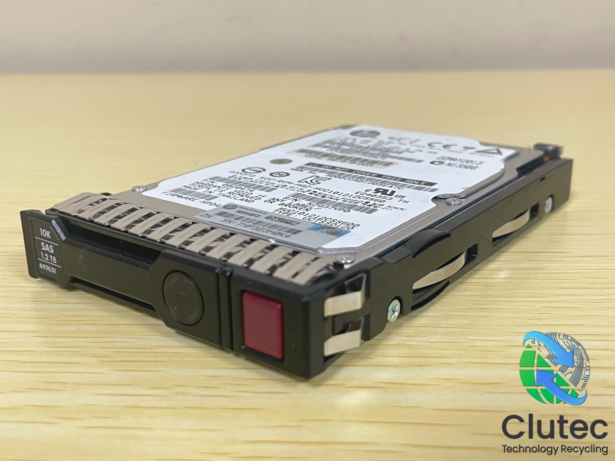 HP EG1200FCVBQ 1.2TB 10K PRM 15MM SAS 2.5" Hard Drive 693647-001 w/ Caddy