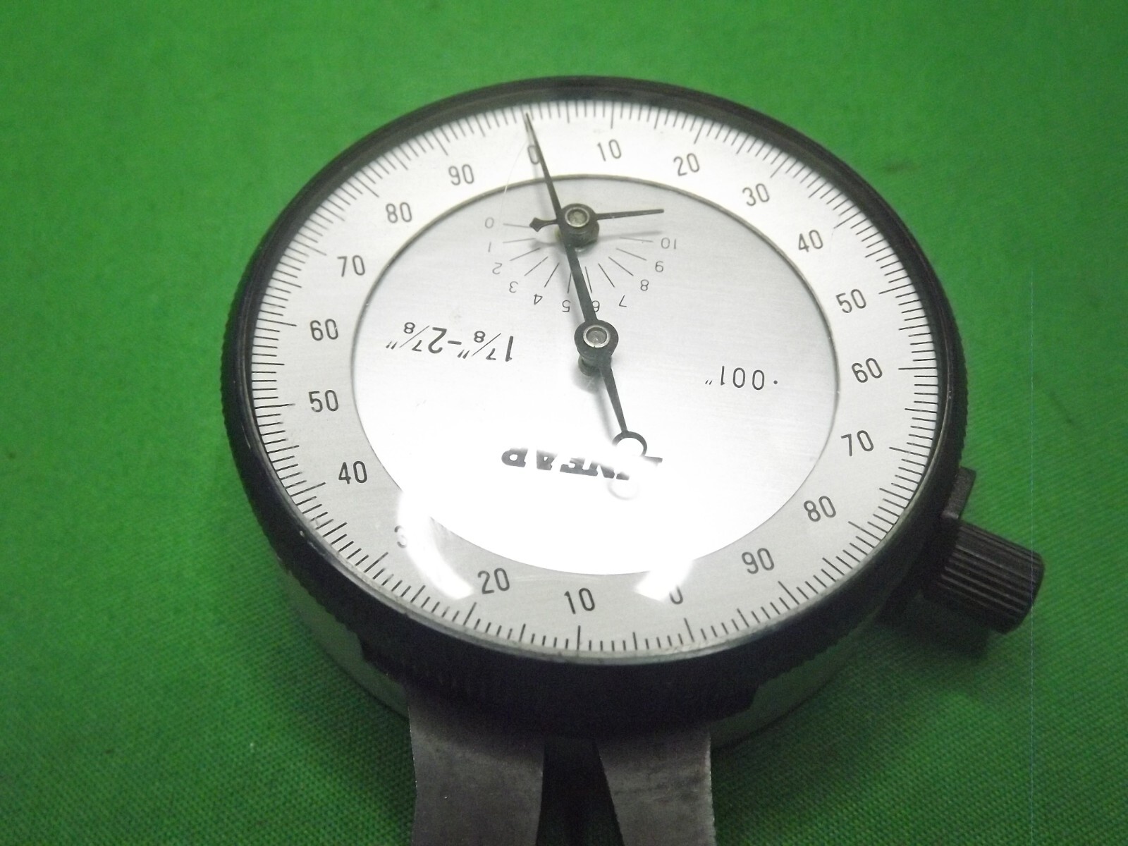 Linear Inside Dial Caliper Gage 1-7/8"-2-7/8" Range .001" - No Case