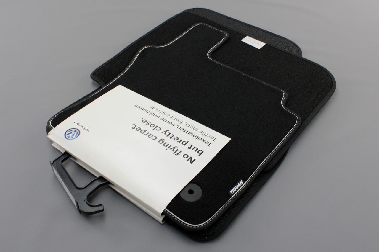 Genuine VW Tiguan Allspace 2018- premium textile floor mat set (RHD) 5NL061270A