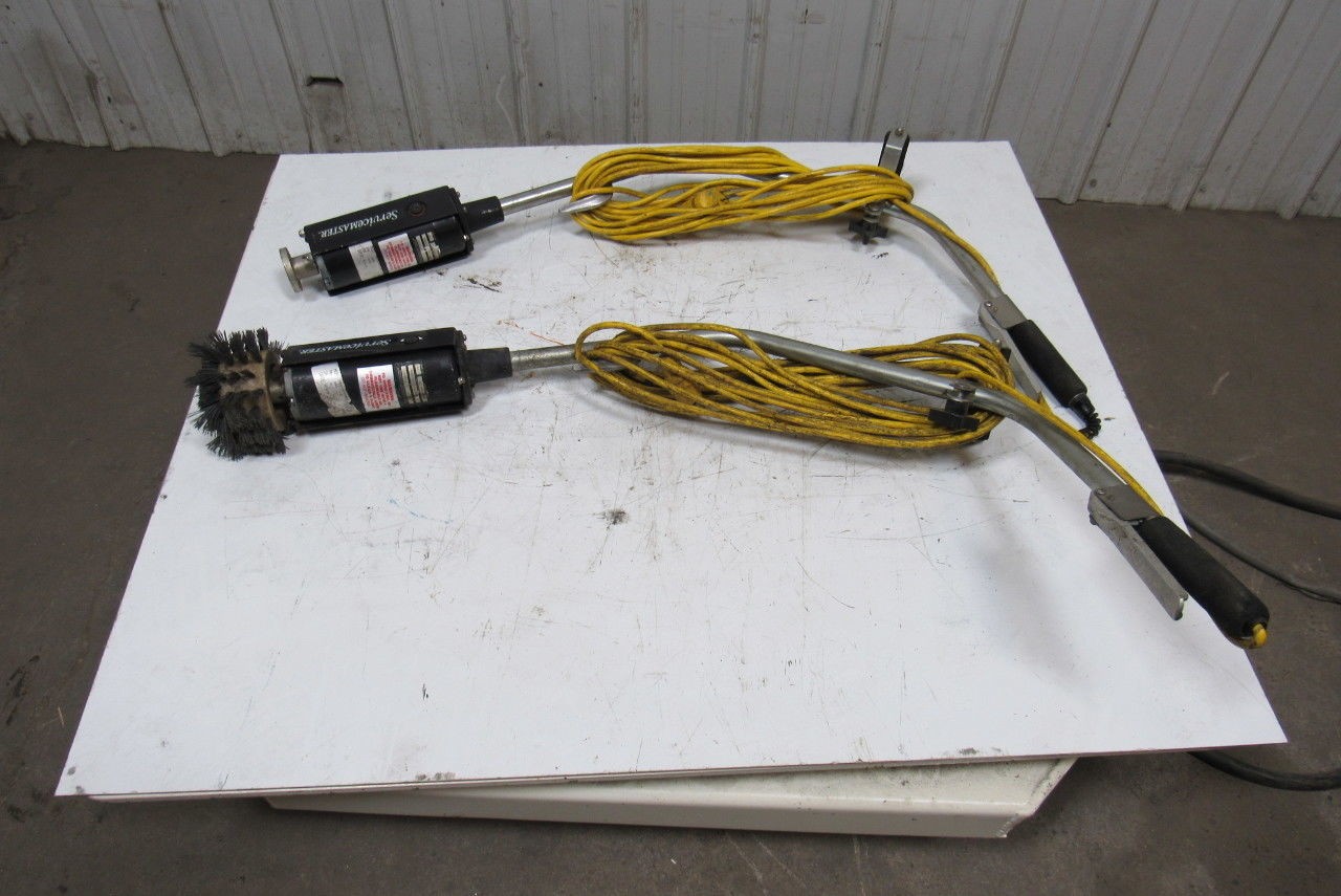 Servicemaster 56825 Commercial Tile/Baseboard Scrubber 115V 60Hz 1.5A Lot/2