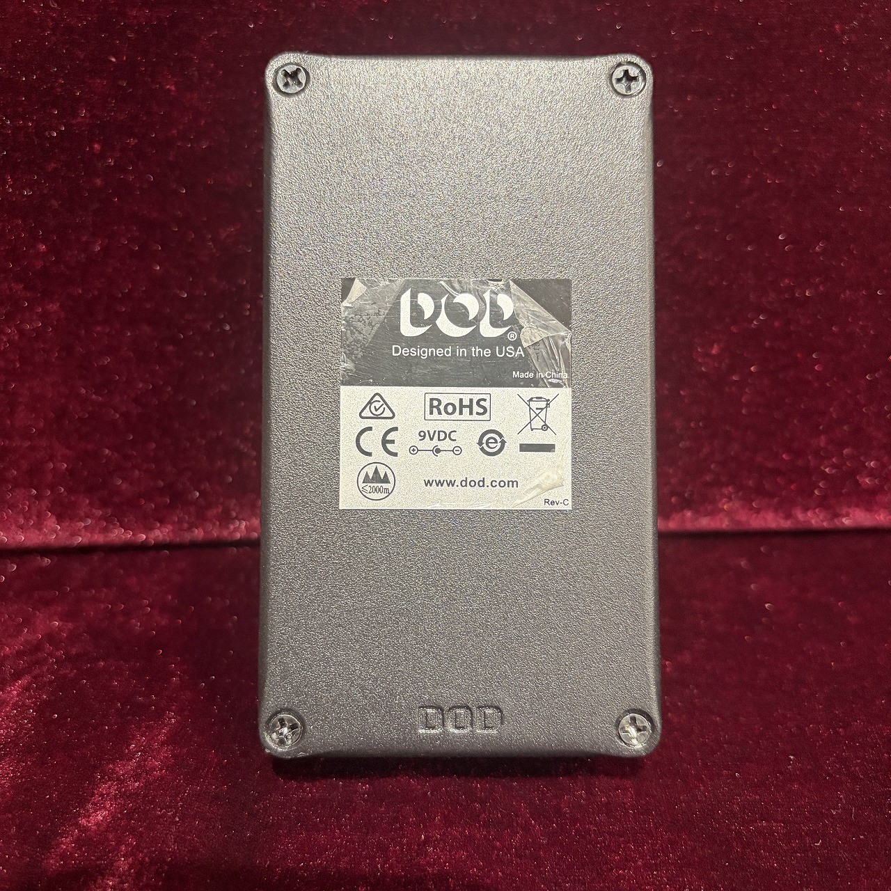 DOD PHASOR 201 Phaser Pedal 2667 Tested & Works