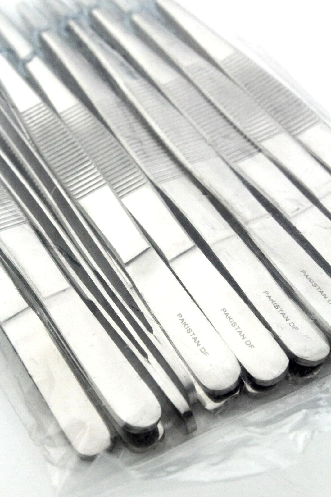 LOT of 10 / Thumb Tissue Forceps (1x2 Teeth) 5" Surgical Veterinary Instruments