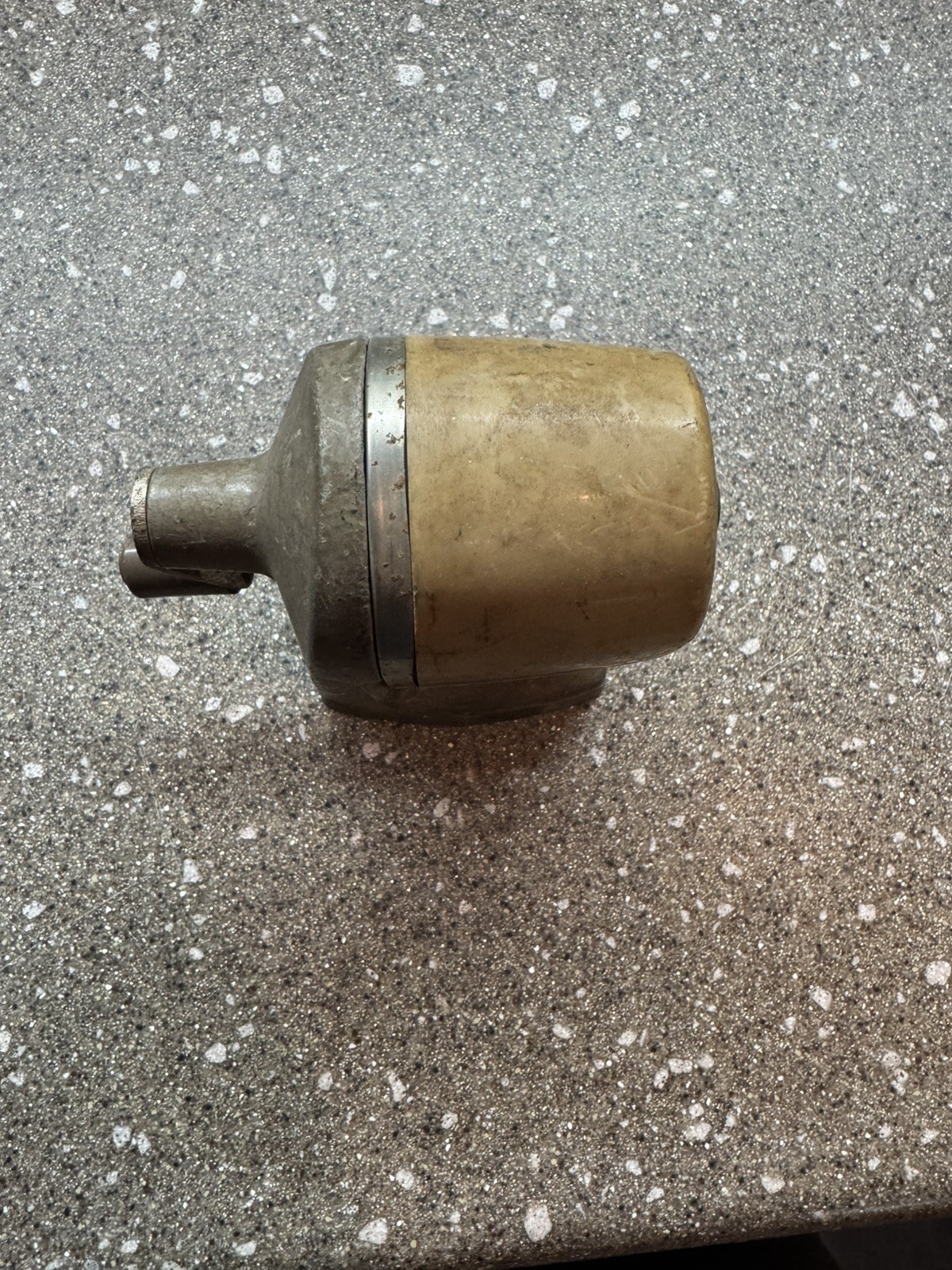 VTG Apsco Vacu-Base Vacuum Base Pencil Sharpener, Works missing bottom.