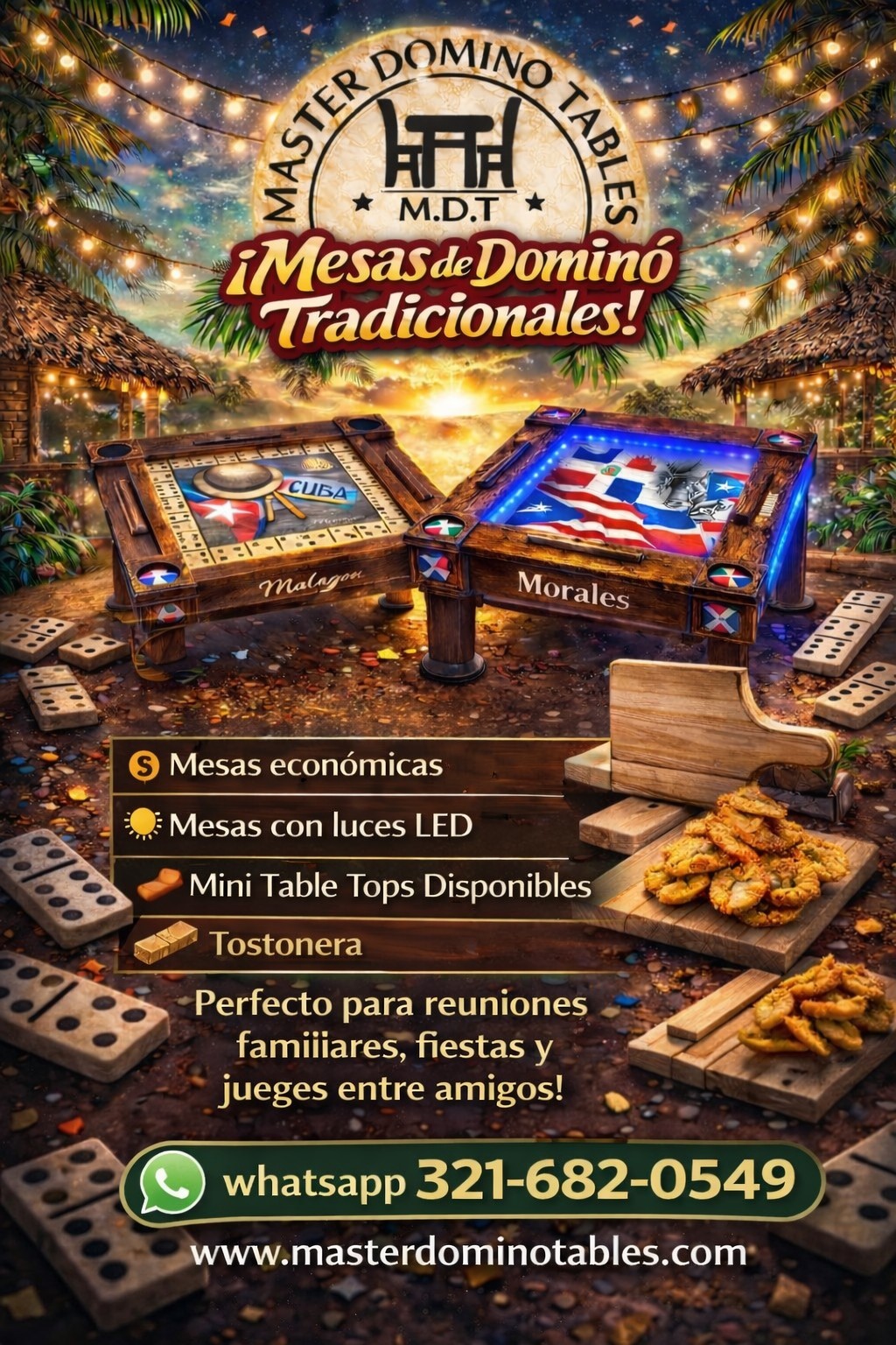 Mini Table Top -dominos