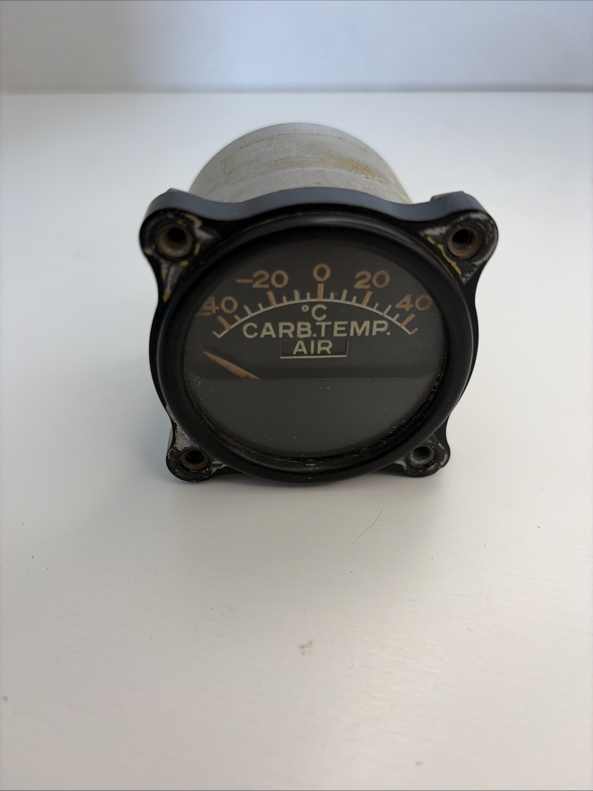 Vintage Aircraft Free Air Temp Celsius MFR Part # 102138 Weston Electric Rainier