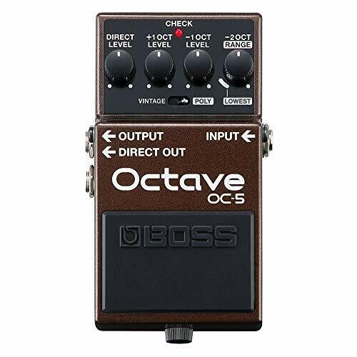 BOSS OC-5 Octave Guitar Effect Pedal Octaver Pitch Shifter NEW from Japan