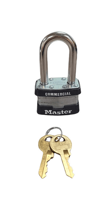 Master Lock 1KALF 1.5" 4-Pin Tumbler Padlock Keyed Alike