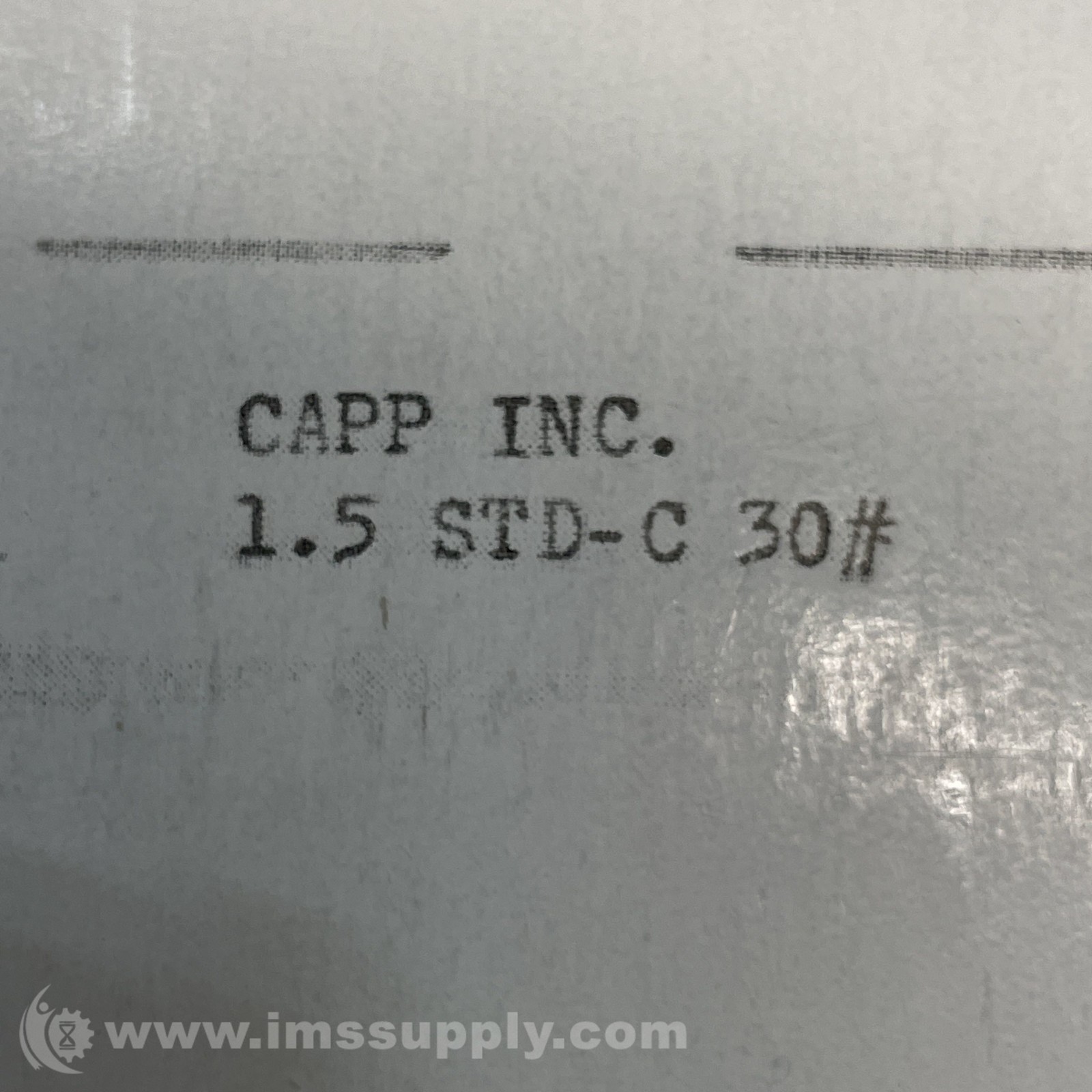 Capp 1.5std-c30# FNOB