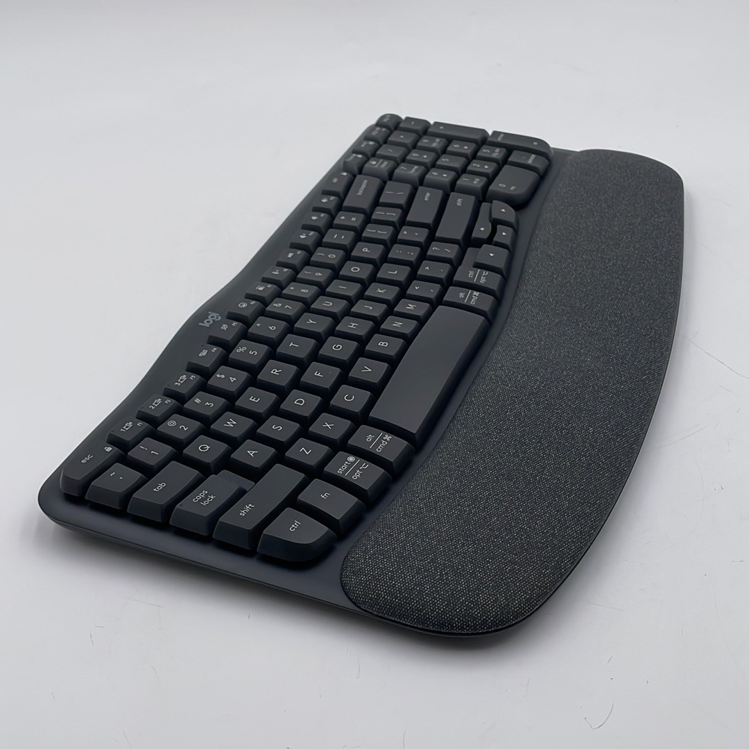 Logitech Wave Keys & Lift Vertical Wireless Keyboard and Mouse Combo Graphite