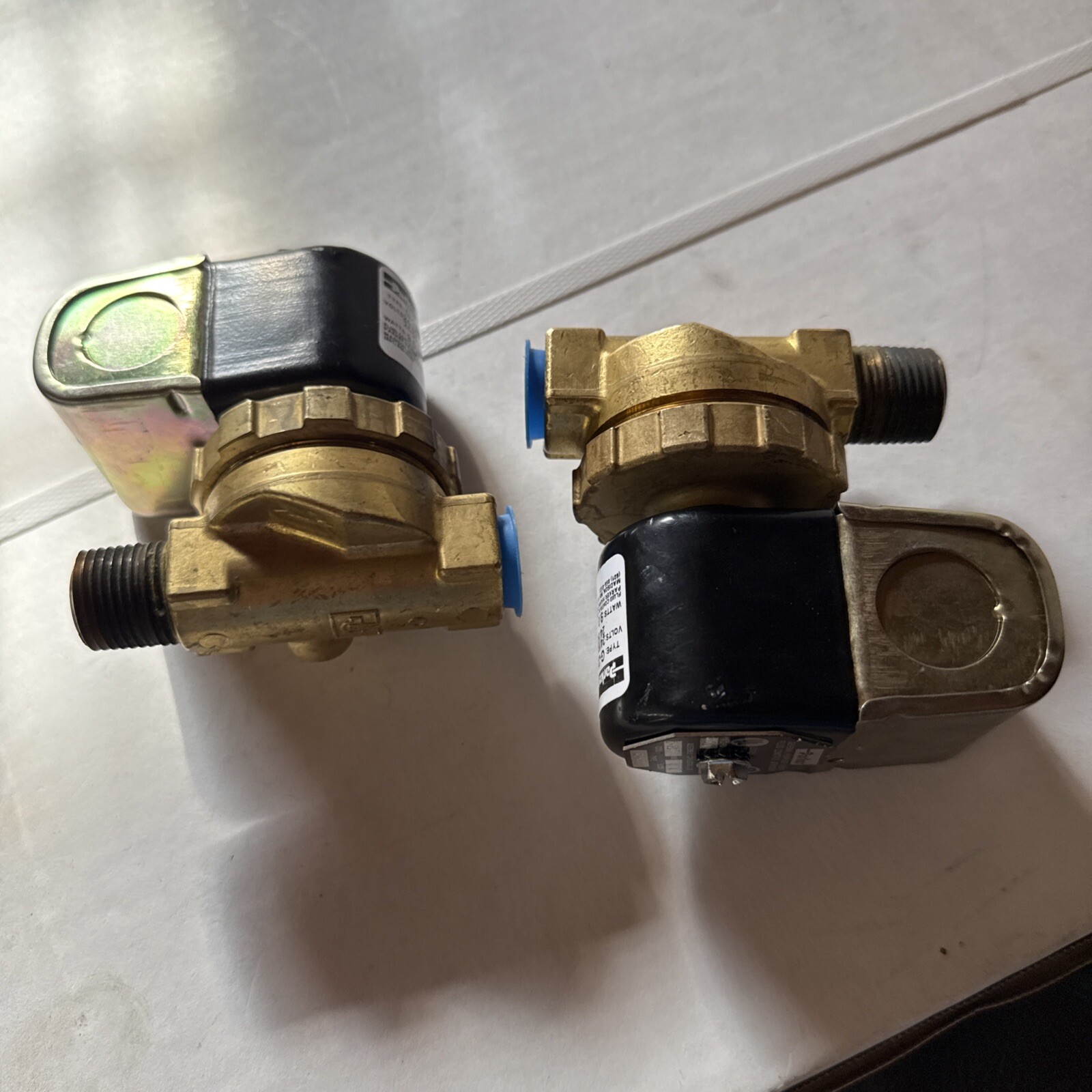 Lot Of 2 Parker Cma Dish Machines 1/2 Water Solenoid Valve Je120/60 03603.10 -