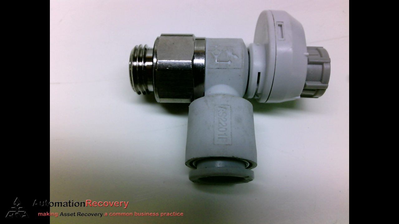 SMC AS2201FS1-G02-10 FLOW CONTROL WITH FITTING, DIAMETER, NEW* #205810