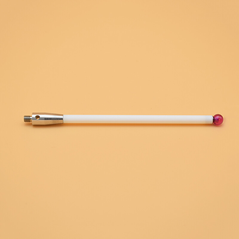 A-5000-3712 M4 CMM Probe Stylus, 6mm Ruby Ball, Ceramic Stem,L100mm,Compatible