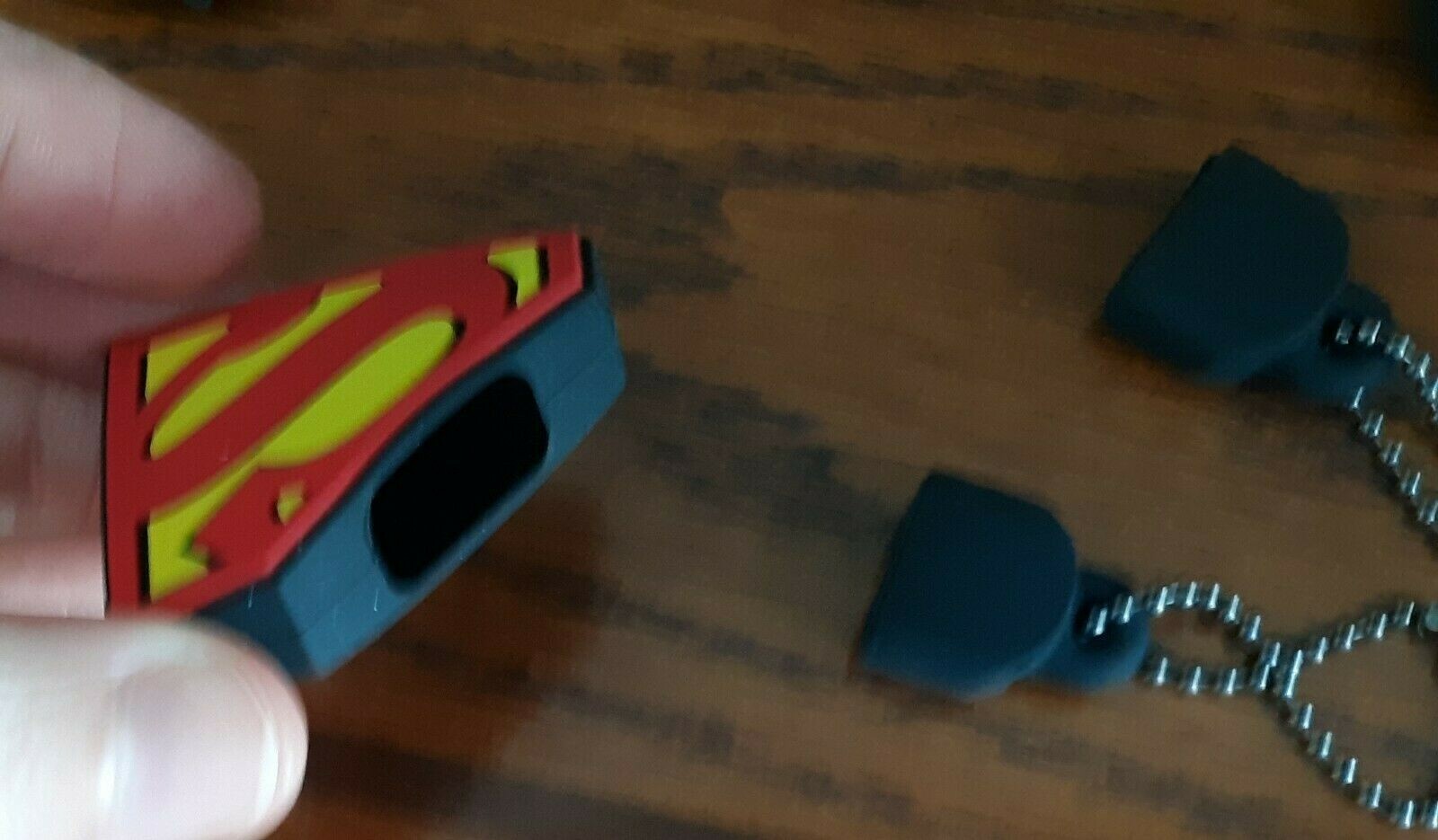 NO USB FLASHDRIVES JUST 9 EMPTY CASES--Emtec DC Comics 3D Keychains! CASES ONLY!