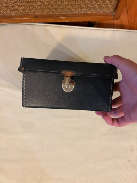 Vintage Pyrometer Temperature Tester Original Case ASI Advanced Trade School