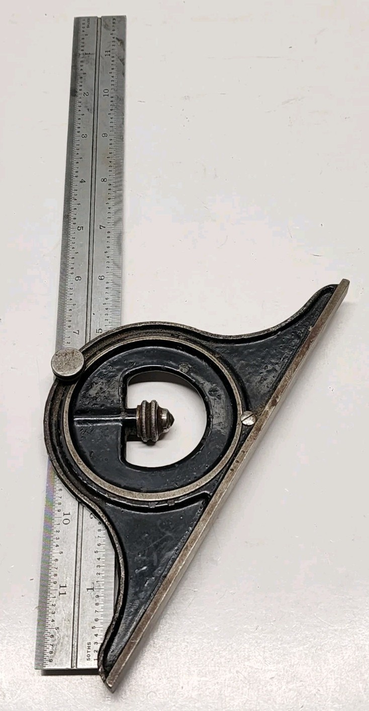 Vintage The L.S.S. Co. 592 Protractor Head Made In USA