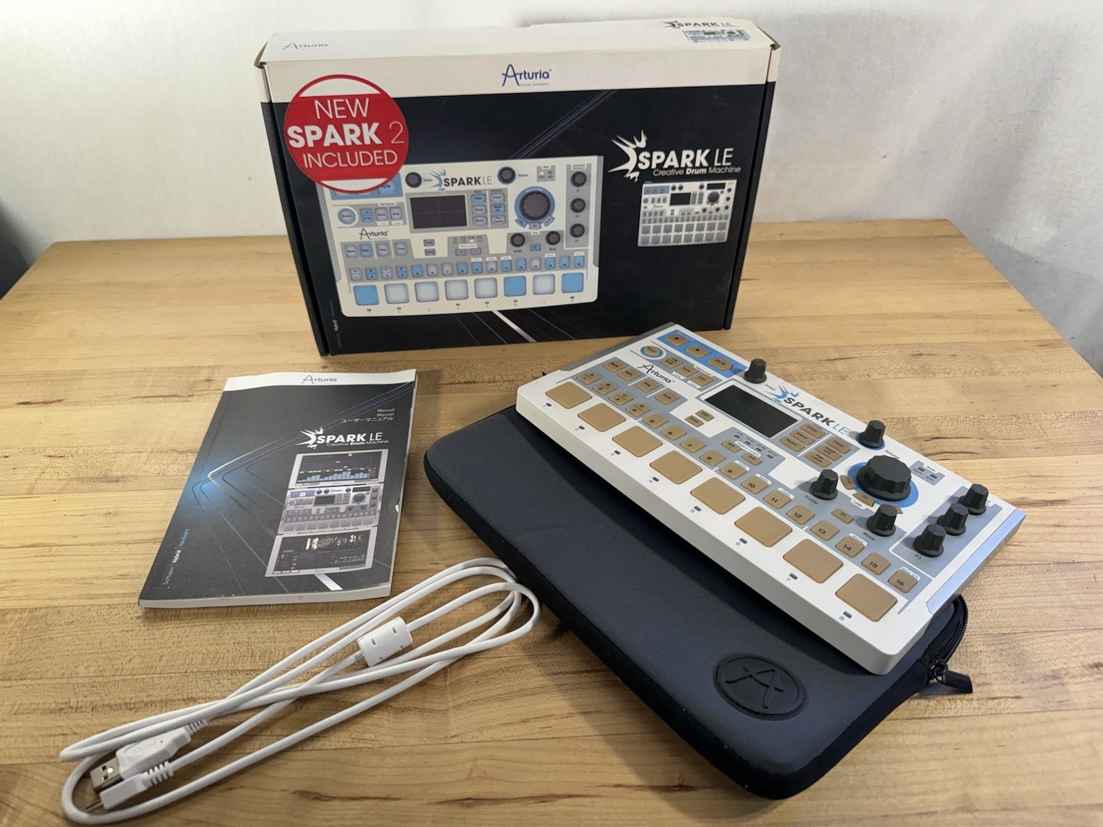 ARTURIA SPARK LE Sequencer Hybrid Drum Machine - Tested