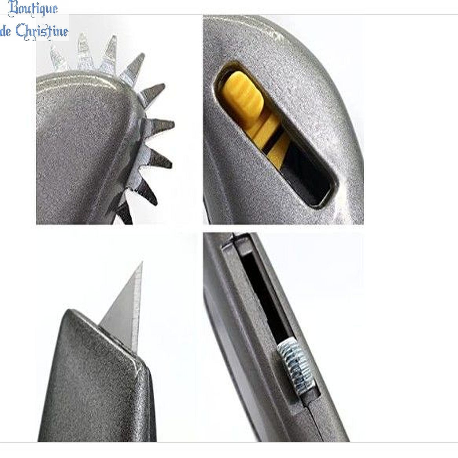 Box Sizer Resizer Utility Knife w/ Scoring Wheel and Heavy Duty Carton Cutter