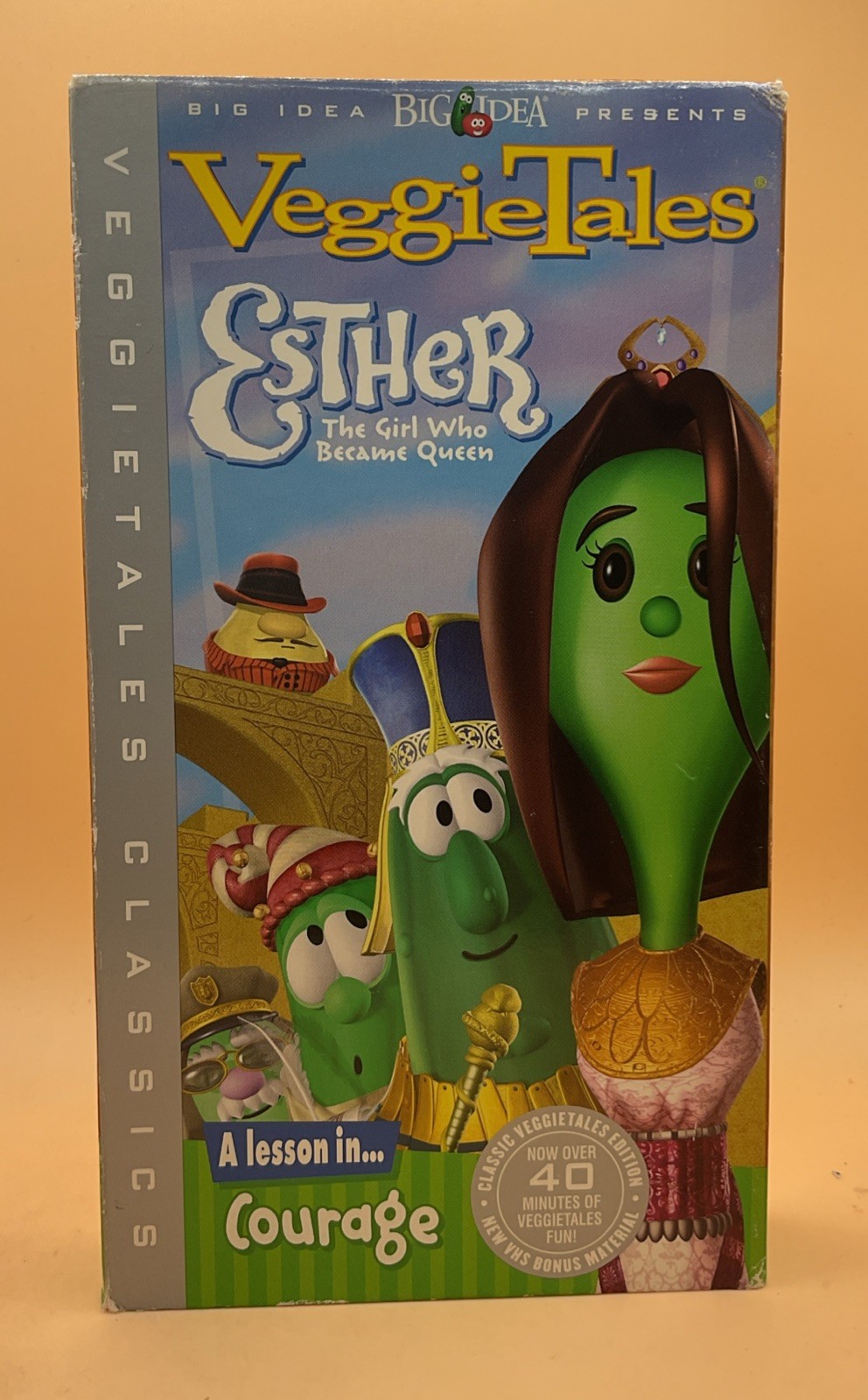 VeggieTales Esther The Girl Who Became Queen VHS 2000, 2003 **Buy 2 Get 1 Free**