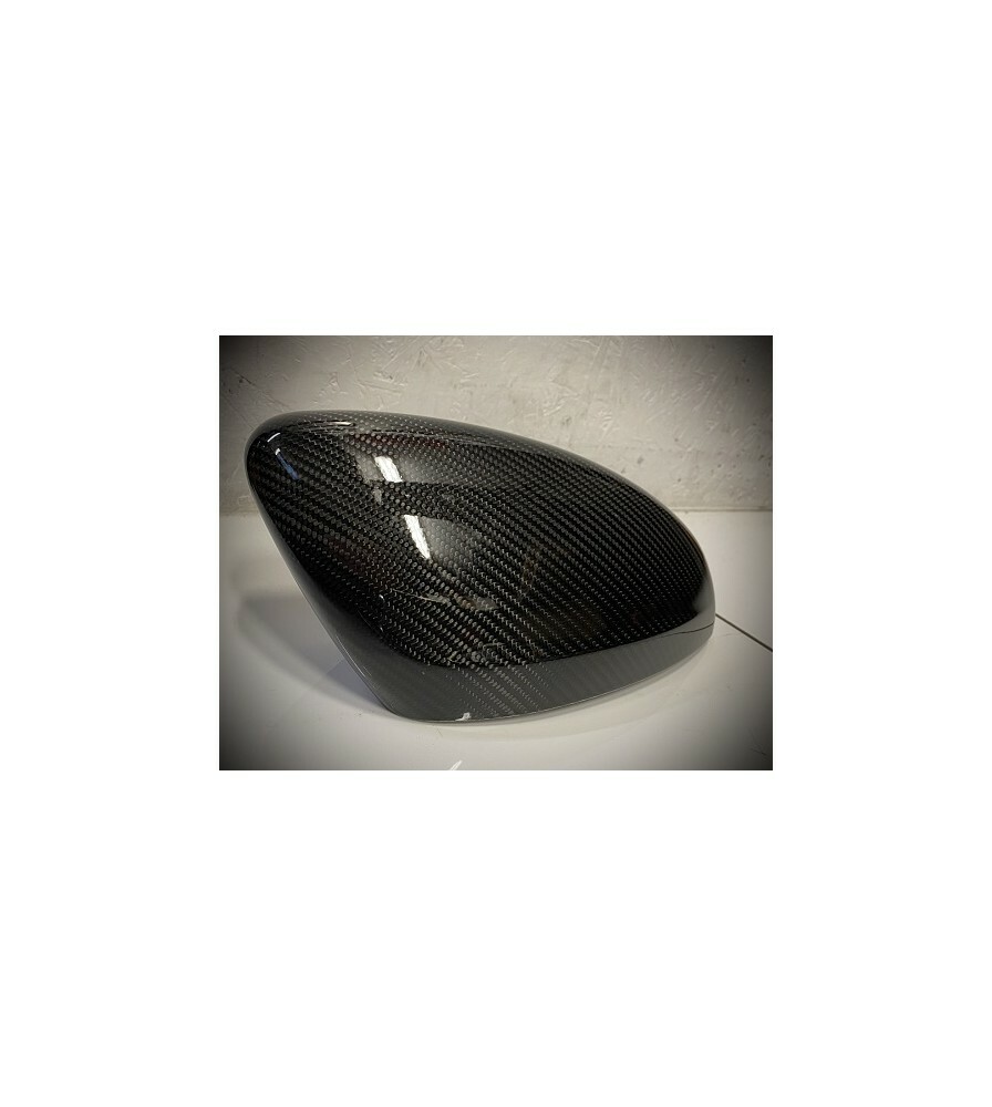 Peugeot 208 Carbon Fibre Mirror Caps (PAIR) - Spoox Motorsport