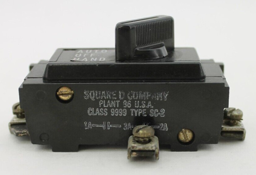 Square D Class 9999 Type SC-2 Selector Switch