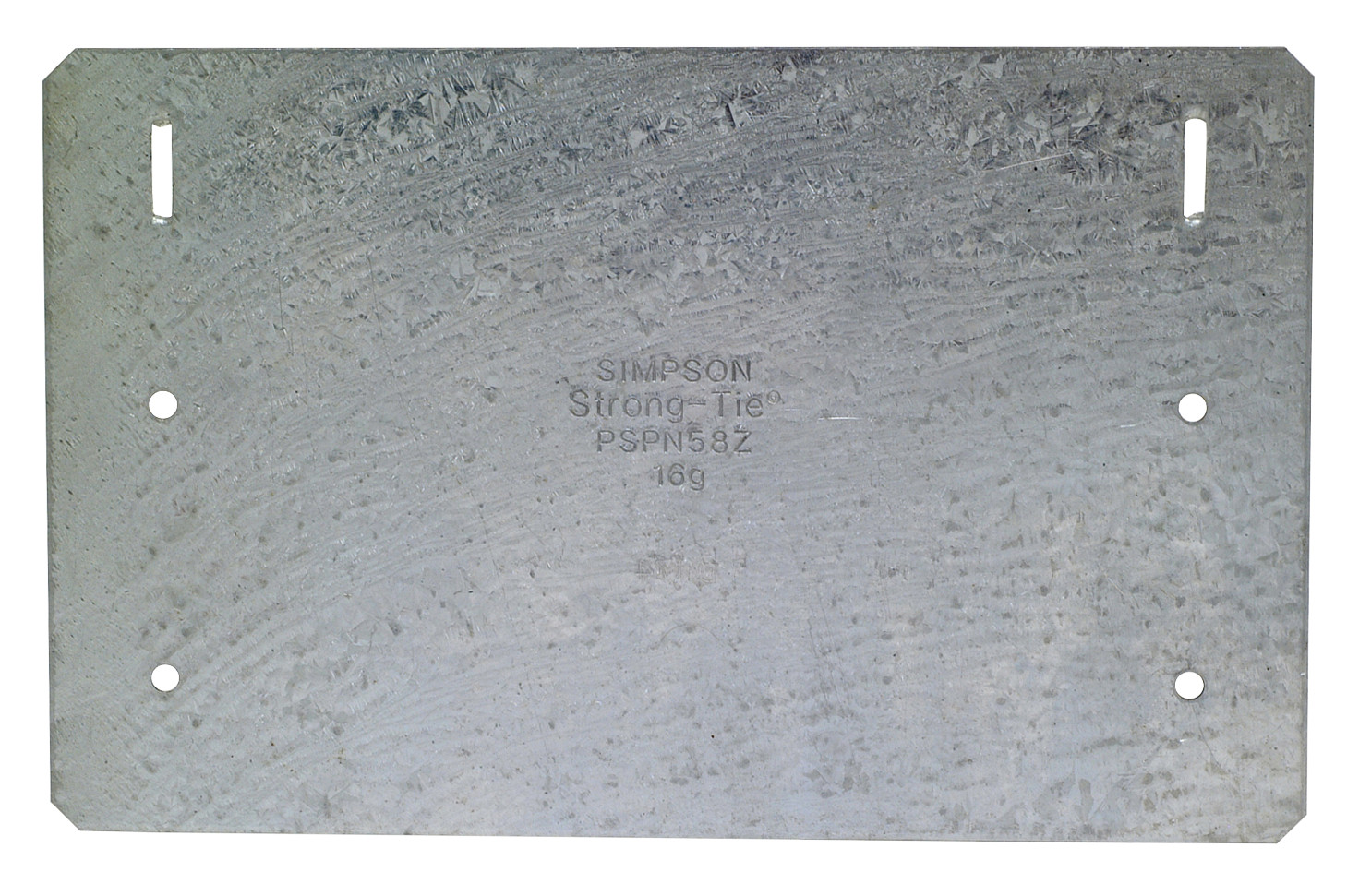 Simpson Strong-Tie PSPN58Z 5 x 8-Inch Protecting Shield Plate ZMAX 25 Pk