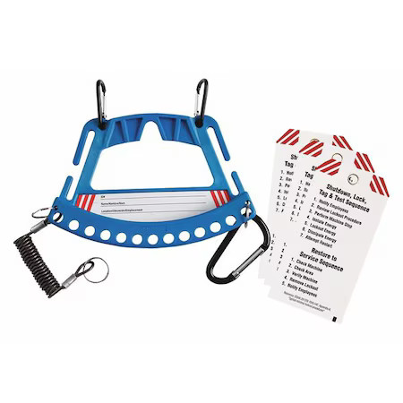 Brady Lockout Station,5-1/4" H x 7-3/4" W 148862 Brady 148862 754473036935