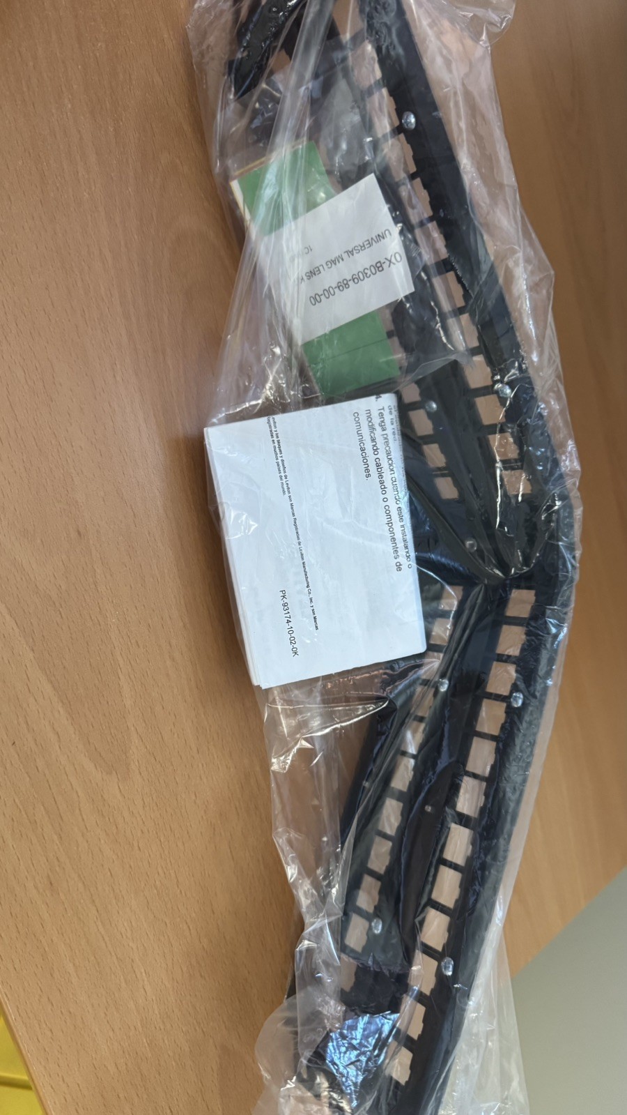 Leviton 49256-L48 2RU 48‑Port Angled Quickport Patch Panel Black w/Label Window
