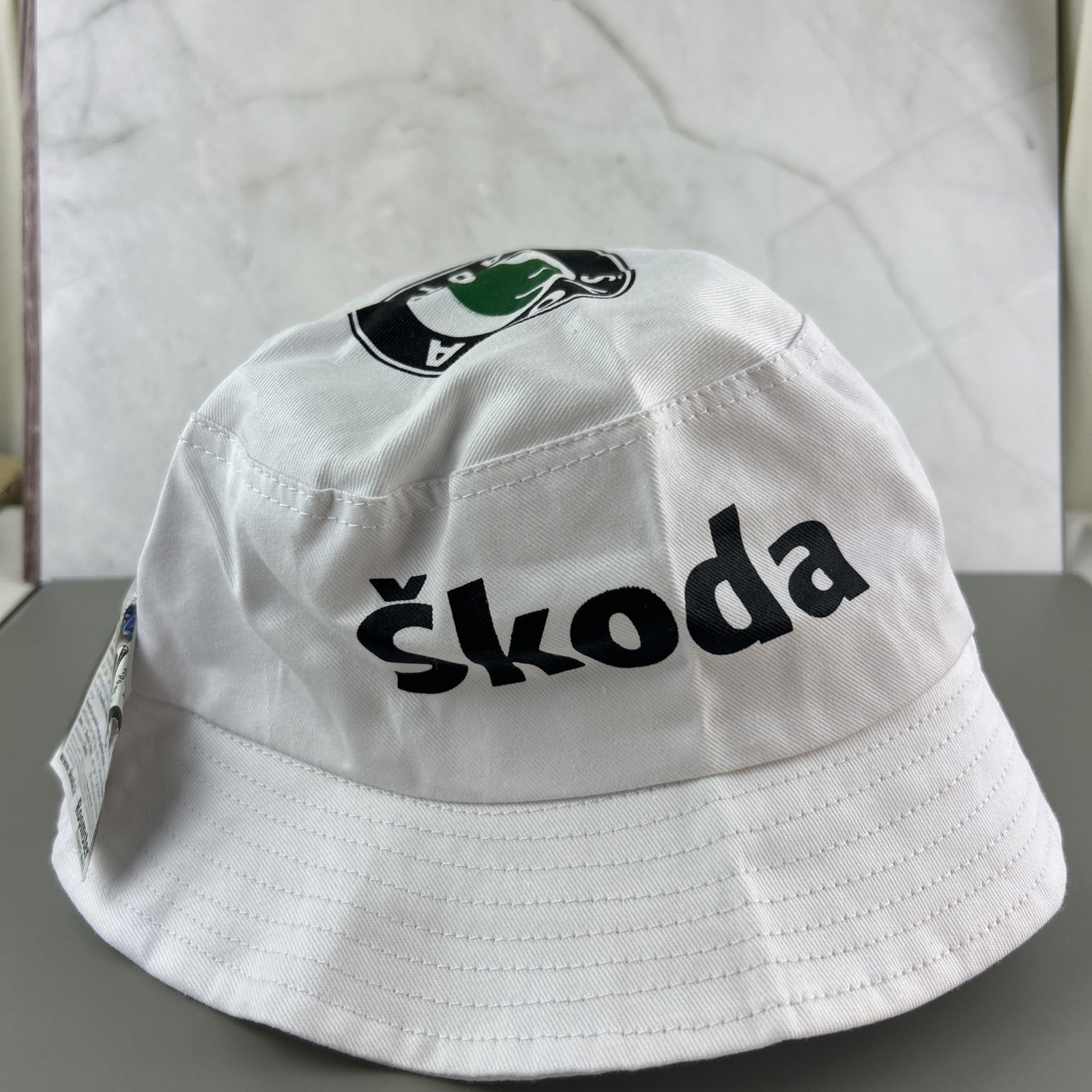 Tour de France Bucket Hat Skoda Souvenir White