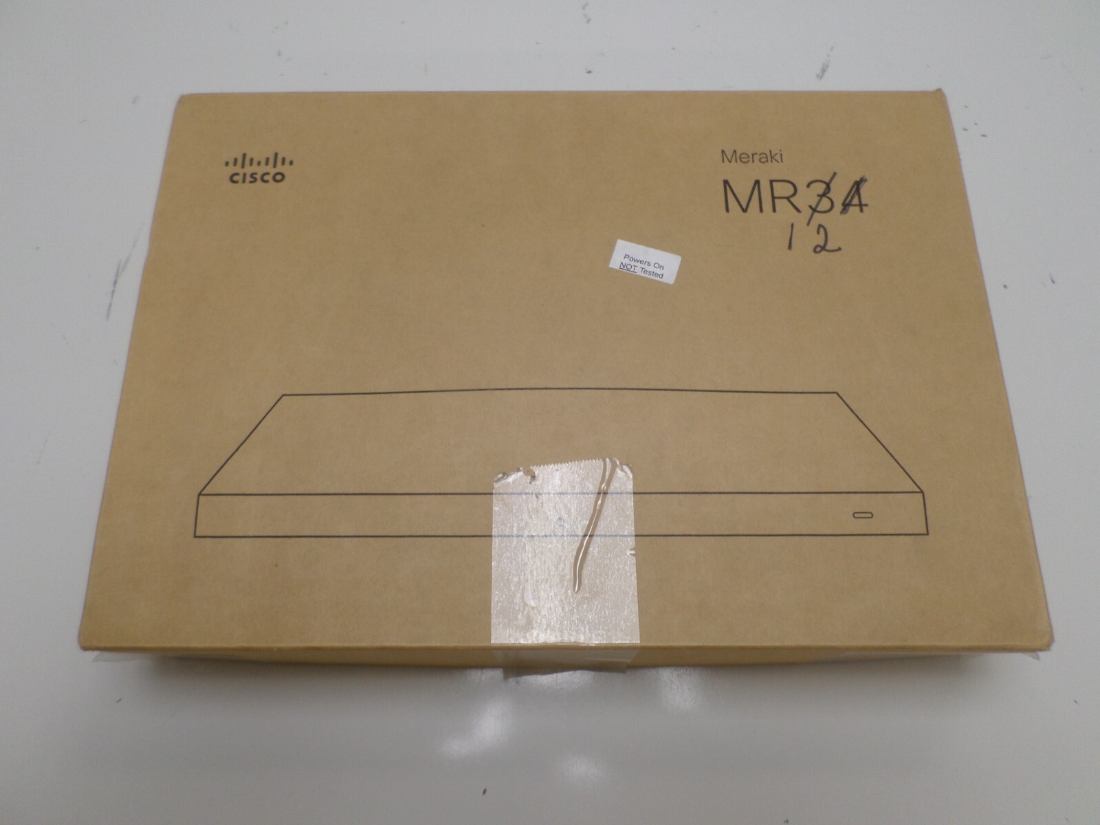 Cisco Meraki MR12 Single-Radio 802.11n Cloud Managed LAN Access Point