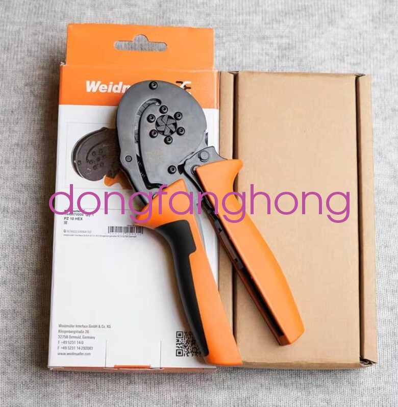 1PCS Weidmuller PZ10HEX hexagonal crimping pliers hexagonal crimping 1445070000