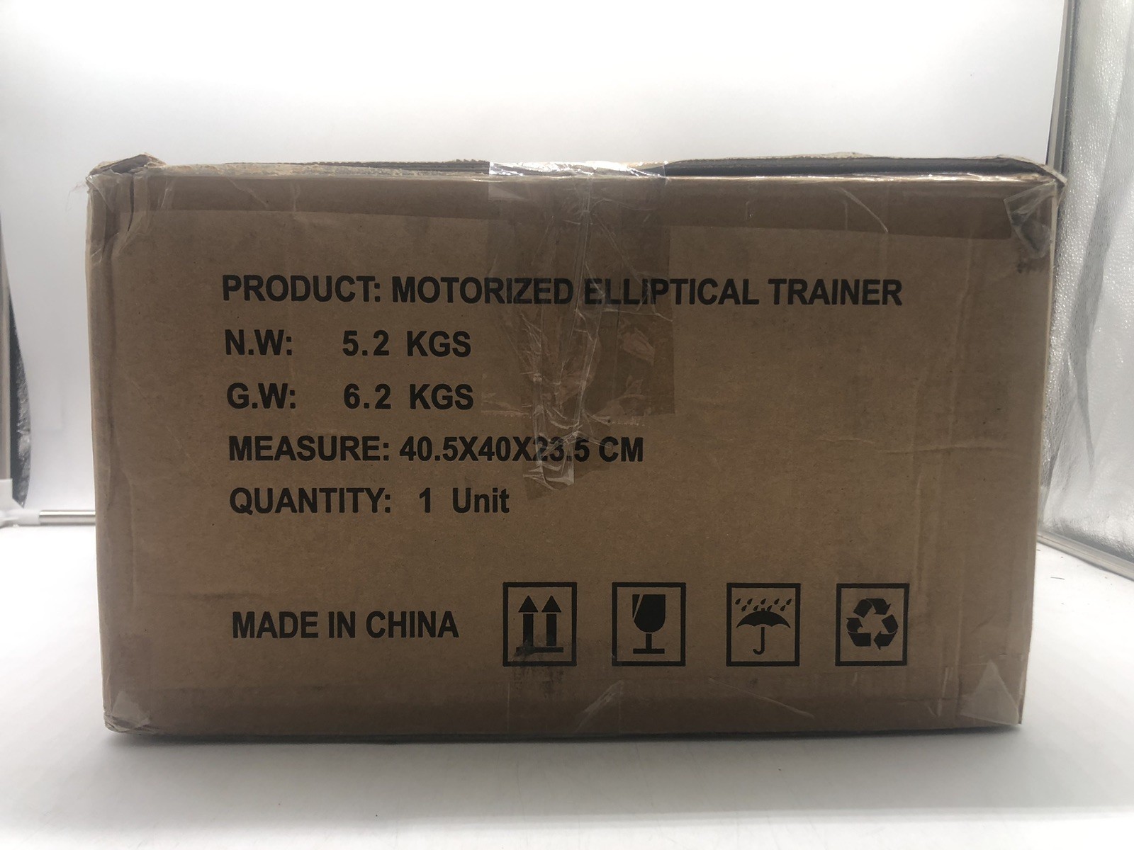 Motorized Electric Elliptical Machine+LCD Under Desk Leg Exerciser Assembled *