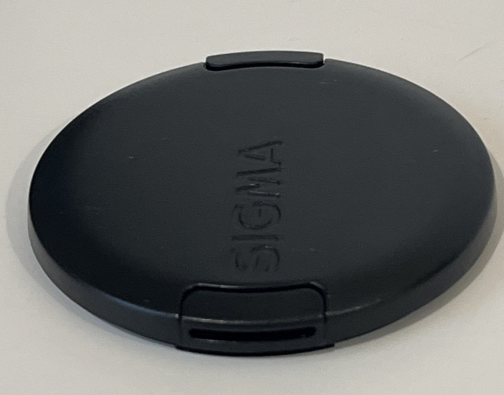 Sigma 55 mm Plastic Tab Lock Front Lens Cap Oem Original Replacement Good Cond
