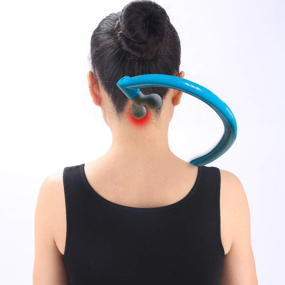 Portable Self Massage Tool - Portable Trigger Point Therapy for Back and Neck, 7